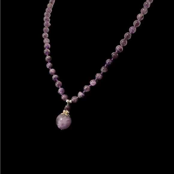 Natural Amethyst Necklace Earring Set NWT Black Friday sale! - Picture 7 of 11